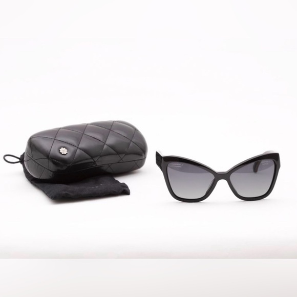 CHANEL polarized cat eye sunglasses - Picture 1 of 4